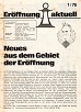 ERFFNUNG AKTUELL / 1976 vol 1, no 1